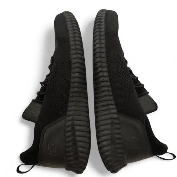 Sketchers Slip-in Running Shoes Black Wide Fit Air Cooled Memory Foam Sneakers Trainers Sz 8 - Image 2