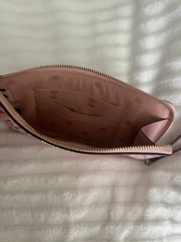 Kate Spade Pink Wristlet Wallet - Image 4