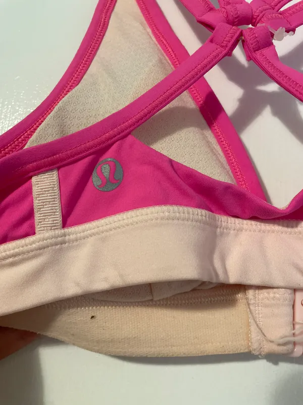 Sonic Pink Heat It Up Sports Bra - Image 5