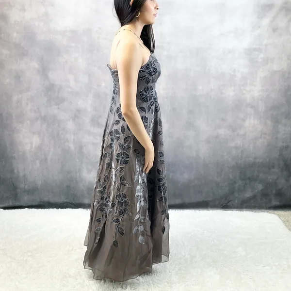 Akira Whimsigoth Evening Gown Size XSmall Fairycore Coquette Burnout Mesh Dainty - Image 15