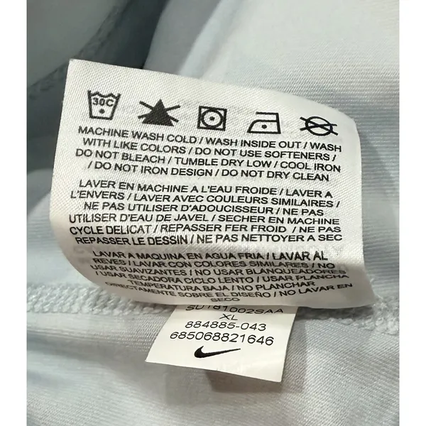 Nike Women's Golf Skort Dri-Fit Light Grey Size XL 884885-043 - Image 8