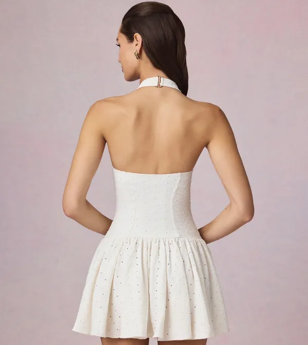 Oh Polly white mini dress - Image 2