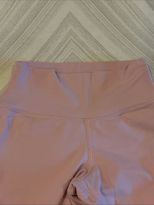 Alo Yoga Pink High Waist Leggings Thick Material Women’s Medium - Image 3