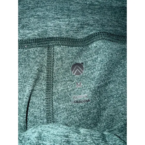Marika Womens High Waisted Heather Green Pocket Leggings Size Medium - Image 8