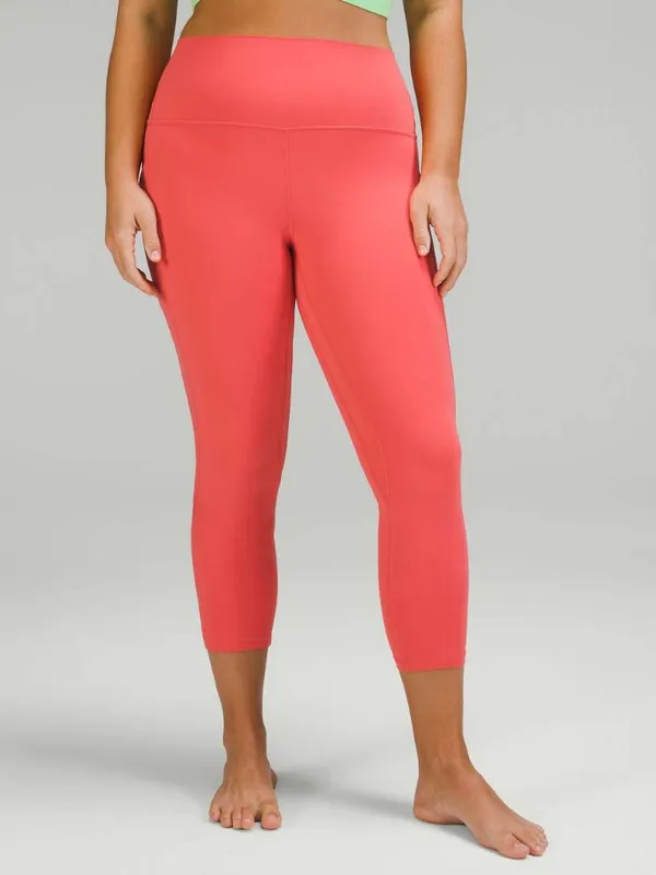 Lululemon Align High Rise with Pockets 25" Pale Raspberry Size 10 - Image 3