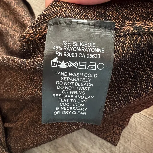 Nic + Zoe‎ medium brown cardigan - Image 9