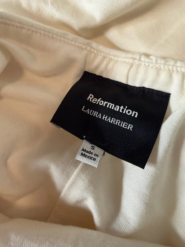 Reformation x Laura Harrier Etta Midi Dress Size Small - Image 5