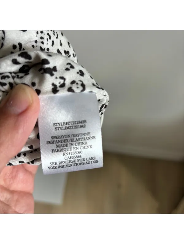 Z Supply NWOT Women's Mirabel Cheetah Print Tank Cami Size S - Image 6