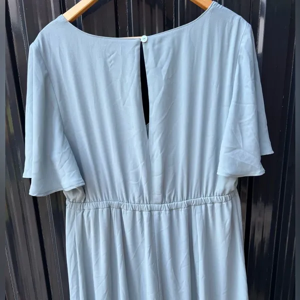 Show Me Your Mumu Emily Empire Waist Maxi Dress XL Blue Bridesmaid Wedding Guest - Image 8