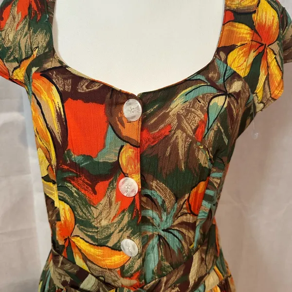 Vibrant Tropical Button - Image 12