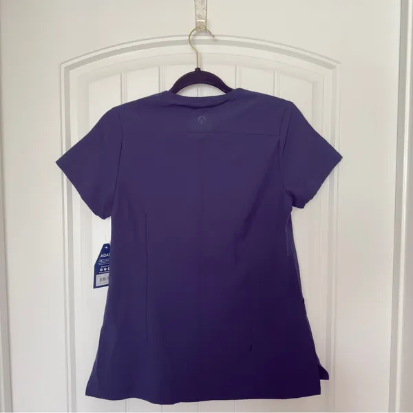 Adar NWT Navy Small‎ Scrub Top Uniform Medical - Image 2