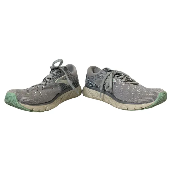 Brooks‎ Womens Glycerin 17 Running Shoes Size 7B Gray Walking Comfort Support - Image 3