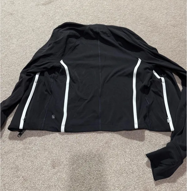 Athleta Full-Zip Jacket Black - Image 2