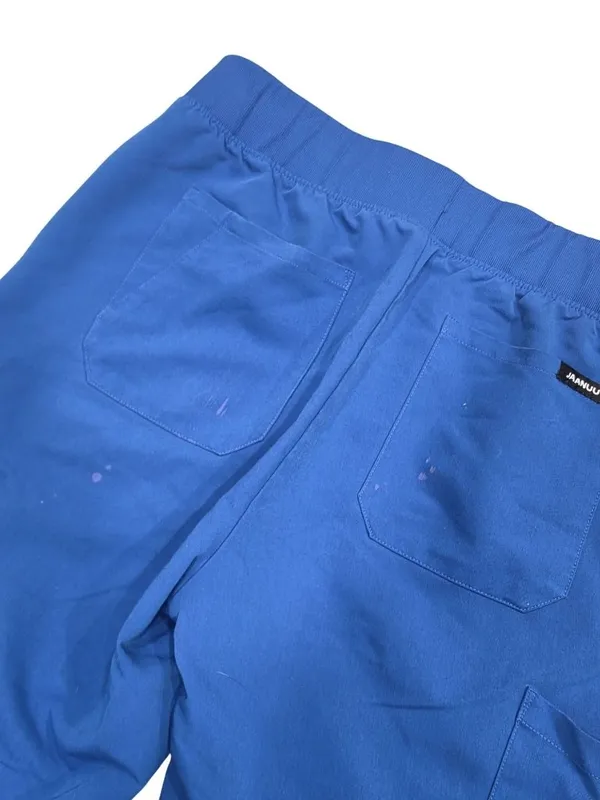 Jaanuu Blue Jogger Scrub Pants Large Tall LT nurse doctor - Image 3