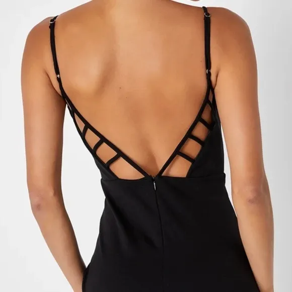 Lulu's So Good Sleeveless Cutout Black‎ Bodycon Dress Size S NWT - Image 2