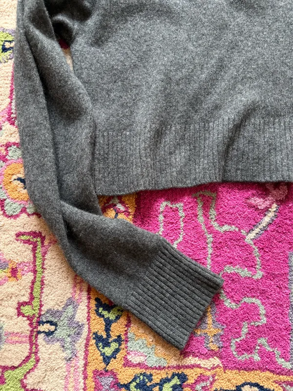 Reformation Cashmere Polo Sweater - Image 4