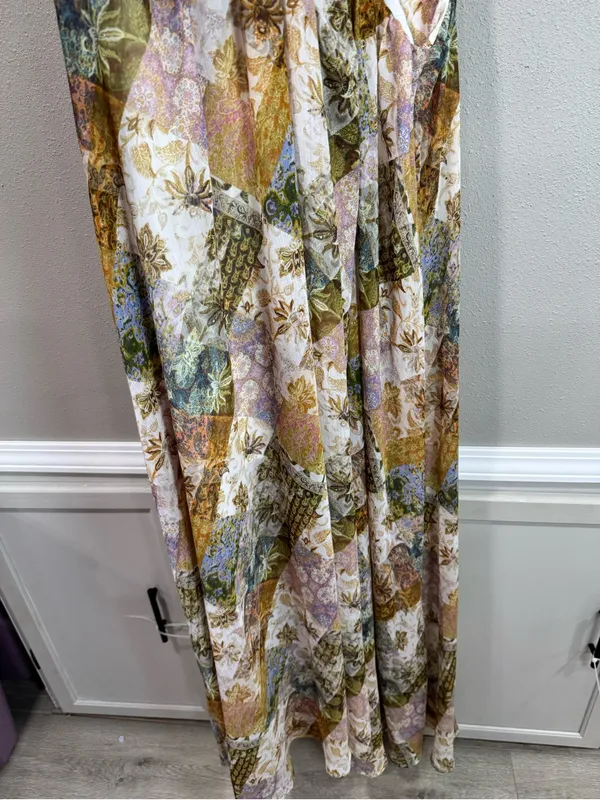 NWT Avec Les Filles Paisley Maxi Dress - Image 11