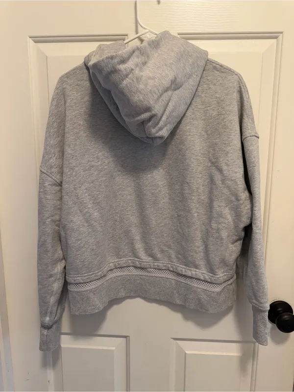 LULULEMON Heathered Vapor Warm Down Hoodie Size 12 - Image 5