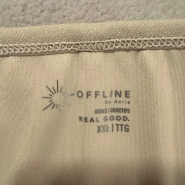 Aerie Offline Cream  Top - Image 3