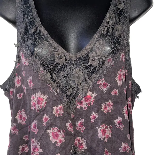 Free People floral lace camisole tank top - Image 4