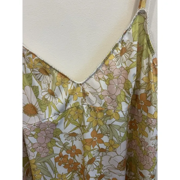 ZIMMERMANN Super Eight Lantern Slip Floral Pastel Cami Size 3 - Image 3