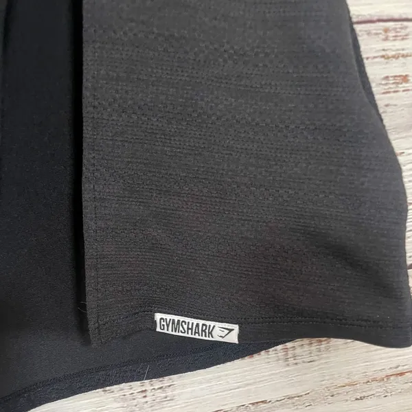 Gymshark Black Racerback Exercise Workout Gym Training Tank, EUC, Size XS - Image 4