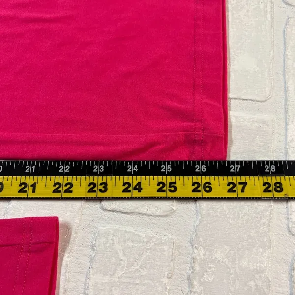 Pretty Garden Jumpsuit Womens Medium Bright Pink Wide Leg Pleated Sleeveless NEW - Image 14