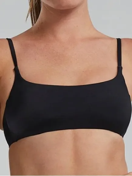 TYR Women Scoop Neck Top Sports . Black, Size Large, NEW with tags - Image 2