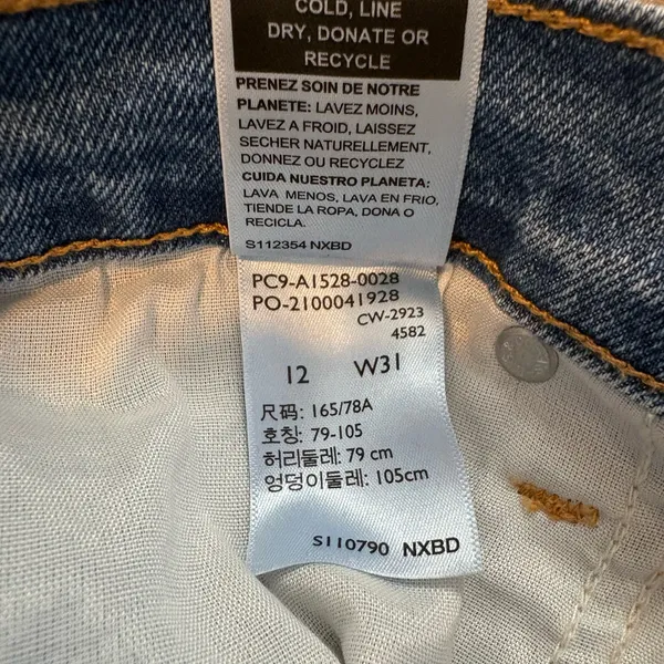 Levi's Signiture by Levi Strauss Heritage High-Rise Shorts - Image 4