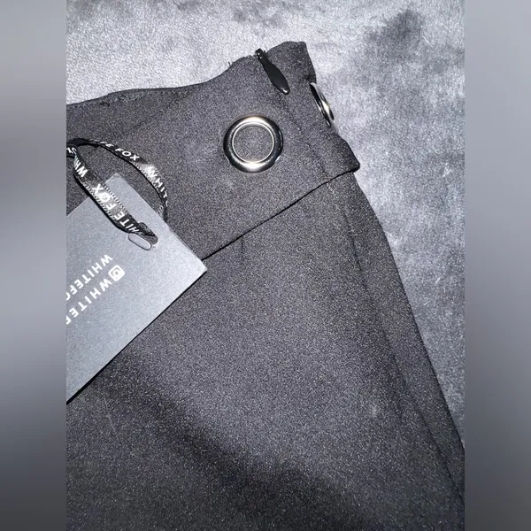 White Fox Boutique Last Night Pants in Black Size Medium New with tag - Image 5