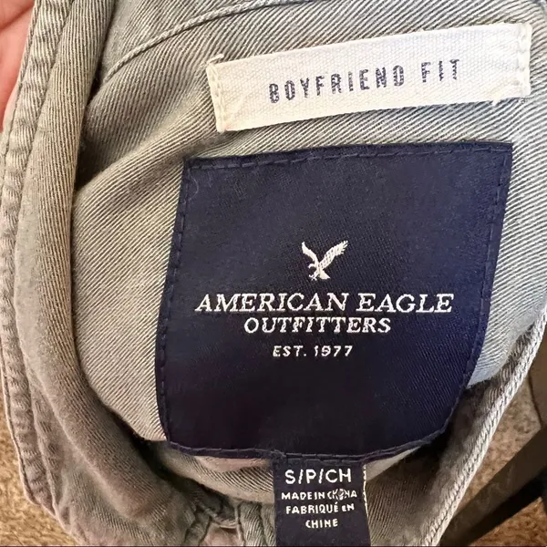 American Eagle Boyfriend Fit Shirt - Image 5