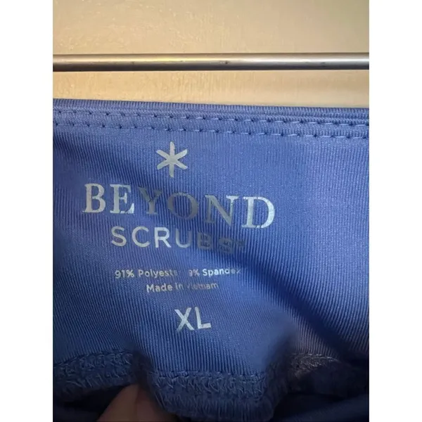 Beyond Scrubs Blue Scrub Pants Woman’s Size XL FLAWED-STAINS-MARKS - Image 8
