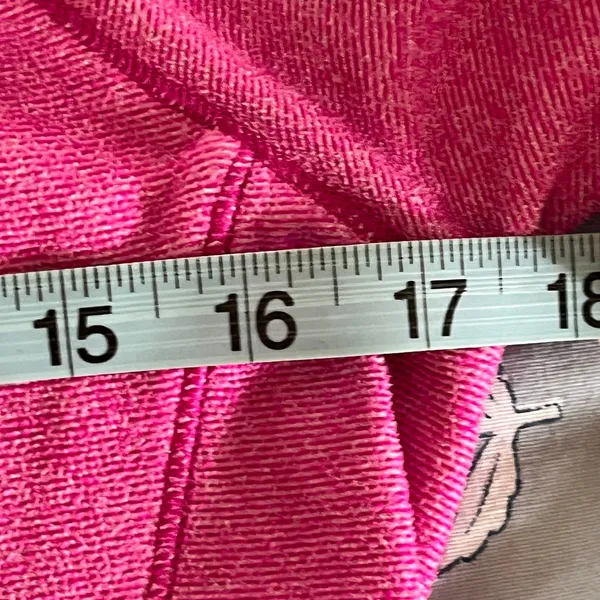 New Balance NB Dry Womens Small Pink Heather Quarter Zip Pullover WFT4316X - Image 7