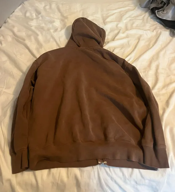 Brandy Melville Brown Zip Up - Image 3