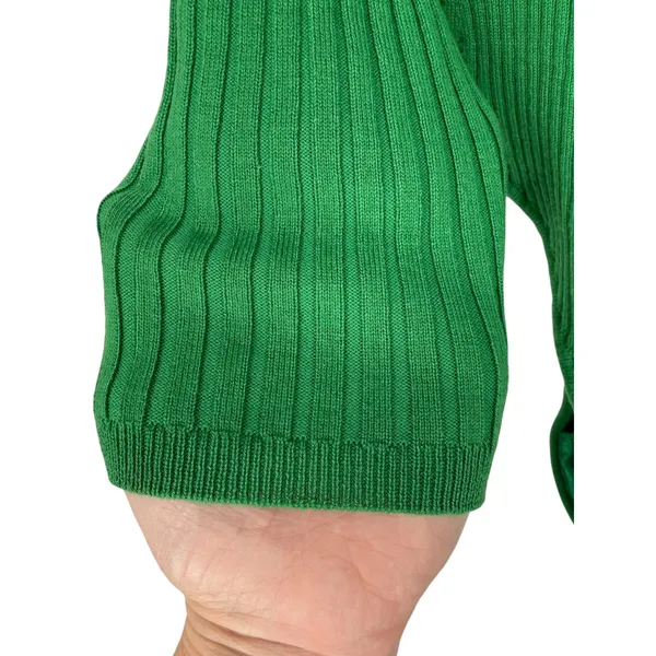 NWT Free People Intimately Ready For It Bodysuit Ribbed Knit Green Size Medium - Image 13