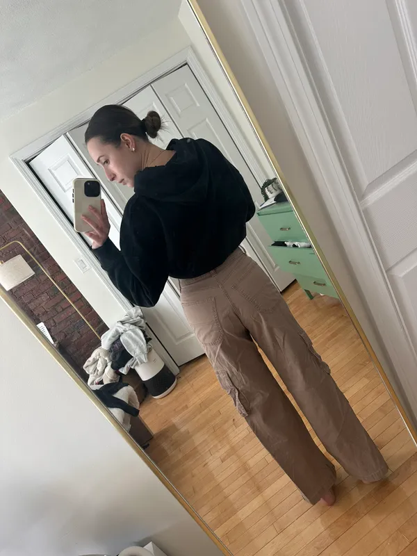Hollister Brown Cargo Pants - Image 2