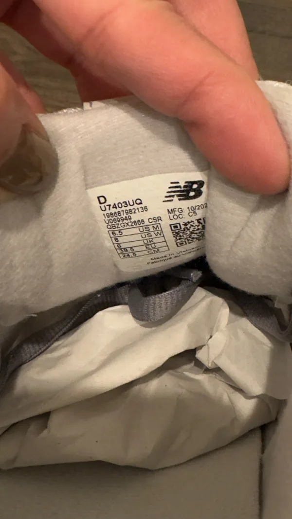 NEW BALANCE 740 | Silver metallic with raincloud | Women’s 8 - Image 5