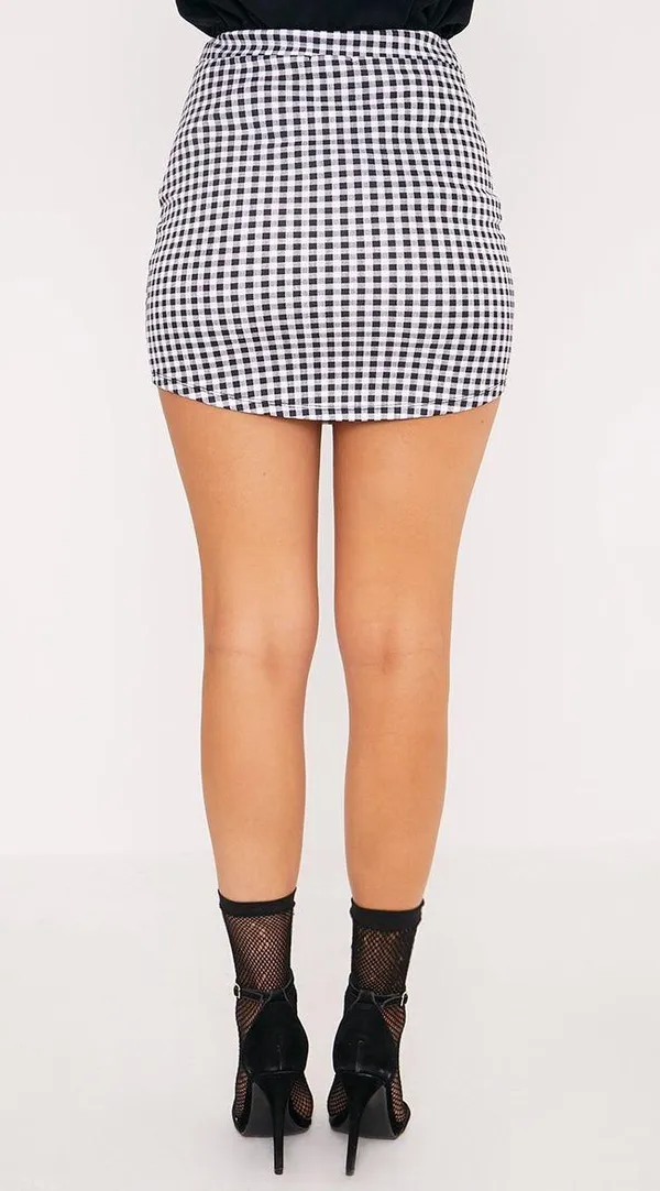 Pretty Little Thing Gingham Skirt - Image 3