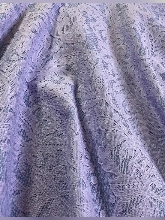 Francesca’s Lilac Floral Print Dress size L - Image 9