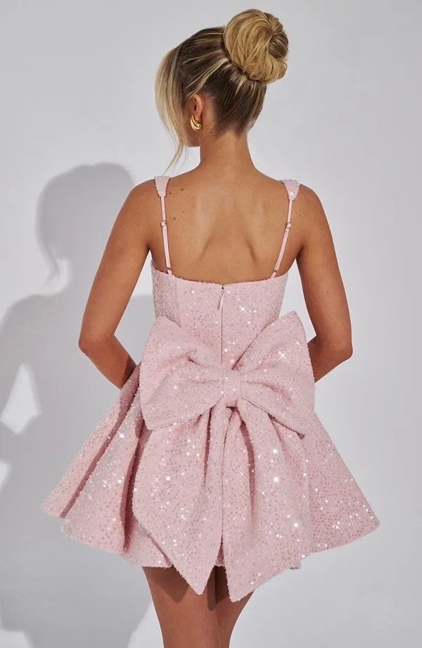 Babyboo Dorothy Mini Dress – Blush - Image 6