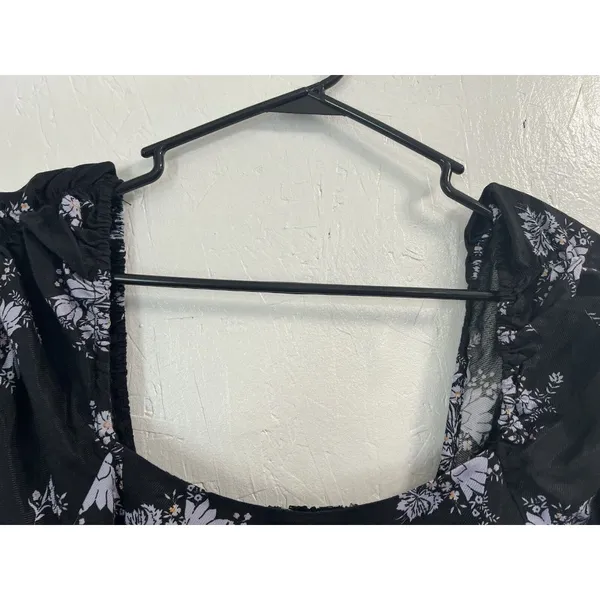 Anthropologie Maeve Floral‎ Dress Colorfull Women's Size 4P Classic Peasant Boho - Image 7