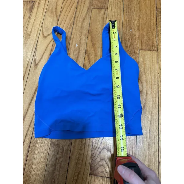 Lululemon Align Nulu Tank Top in Poolside Blue Size 2 - Image 5