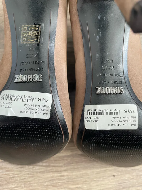 Schultz brown leather booties - Image 8