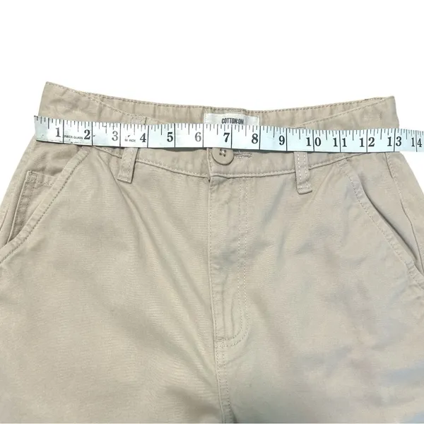 COTTON:ON Wide-Leg Chino Pants Khaki/Beige Women’s Size US 4 (EU 36, AU 8) - Image 5