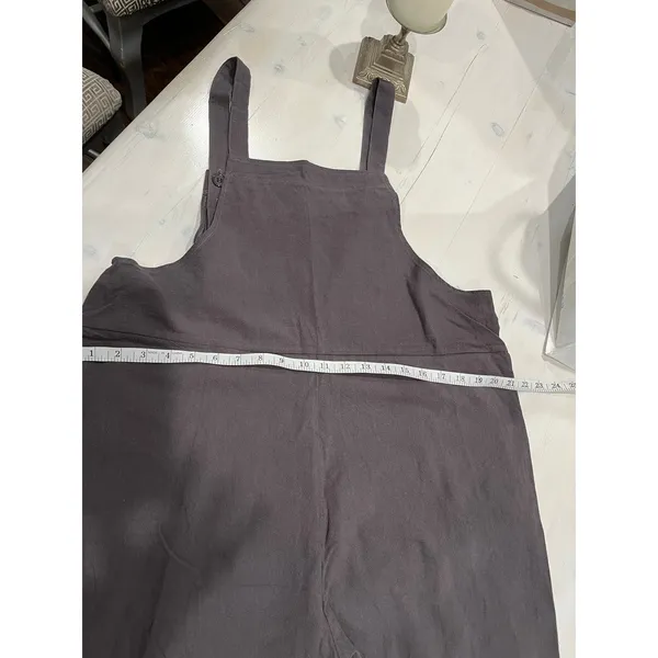 Comfy‎ Size large grey pants overalls Gray - Image 5