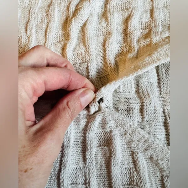 Willow & Root Cream Textured Vest - Image 4