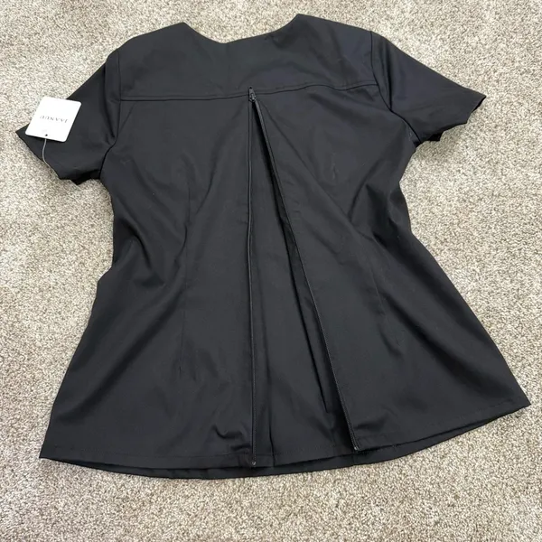 Jaanuu Zip Back Contour Scrub Top - Image 8