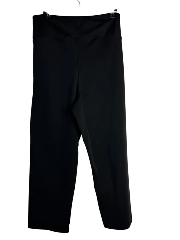 Boutique Maternity Black High Rise Straight Leg Pants‎ M - Image 2