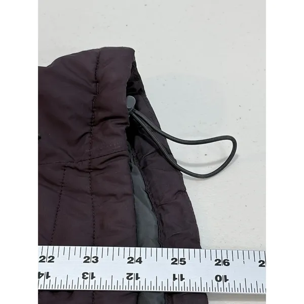 The North Face Puffer Jacket Purple Quilted Full Zip Small - Image 8