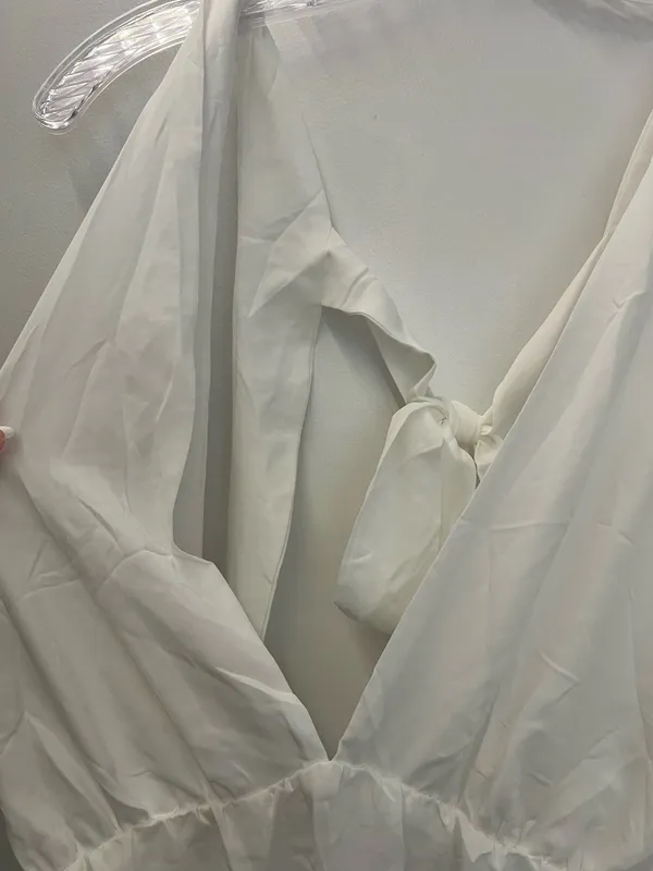 White Amazon Dress - Image 2